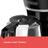 BLACK+DECKER 12-Cup* Programmable Coffeemaker, Black