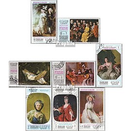 Sharjah 426A-433A (complete.issue.) 1968 mother's day: Paintings (Stamps for collectors) painting