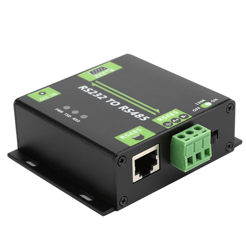 RS232 to RS485 Converter Electromagnetic Isolation Asynchronous 2‑Way Adapter Module