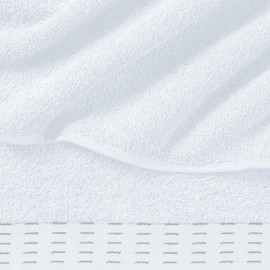 MALLONI HOME Ultra Soft 3 Pack Cotton Towel Set, Contains a Bath Towels 28x55 inch, a Hand Towels 16x24 inch & a Wash Coths 12x12 inch, Ideal Everyday use, Compact & Lightweight - White