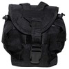 Max Fuchs Drinking Bottle Bag "Molle" Black
