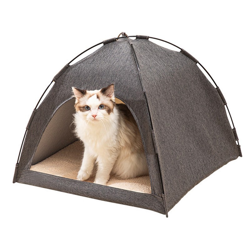 Cat Tent Bed Large Space Breathable Comfortable Washable Pet Tent