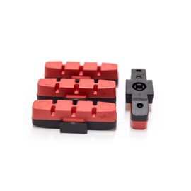 1 Pair Original Magura Brake Pads for HS 11 HS 33 66 22 24 Red Brake Pads