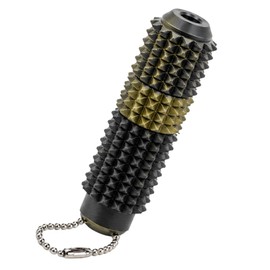 LittleApartment 5-in-1 Multi-Sensory Mechanical Slider, Hand Spinner, Clicking, Fingertip Stimulation, Textured Grip, Chain Included, Killing Time, Mood-changing Goods, Present, Khaki