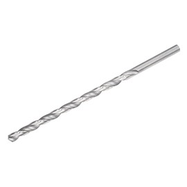 sourcing map 8mm Twist Drill Bits, High-Speed Steel Straight Shank Extra Long Drill Bit 200mm Length for Wood Plastic Aluminum