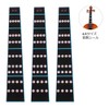 Alomejor 3 4/4 Size Violin Scale Position Stickers, Fingerboard Stickers,