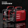 GARVO 110V/220V Dual Voltage Portable Welding Machine,145Amp ARC Welder Mini