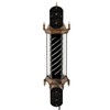 TFCFL 110V Barber Rotating Light,Barber Pole Retro Style Light,Hair Barber