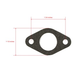 The ROP Shop | (5-Pack) CARB GASKETS for Kohler 210223S fits Kohler K141 K161 K181 Series 6 7 8 HP