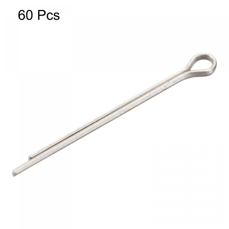 sourcing map Split Cotter Pin, 1mm x 16mm Stainless Steel