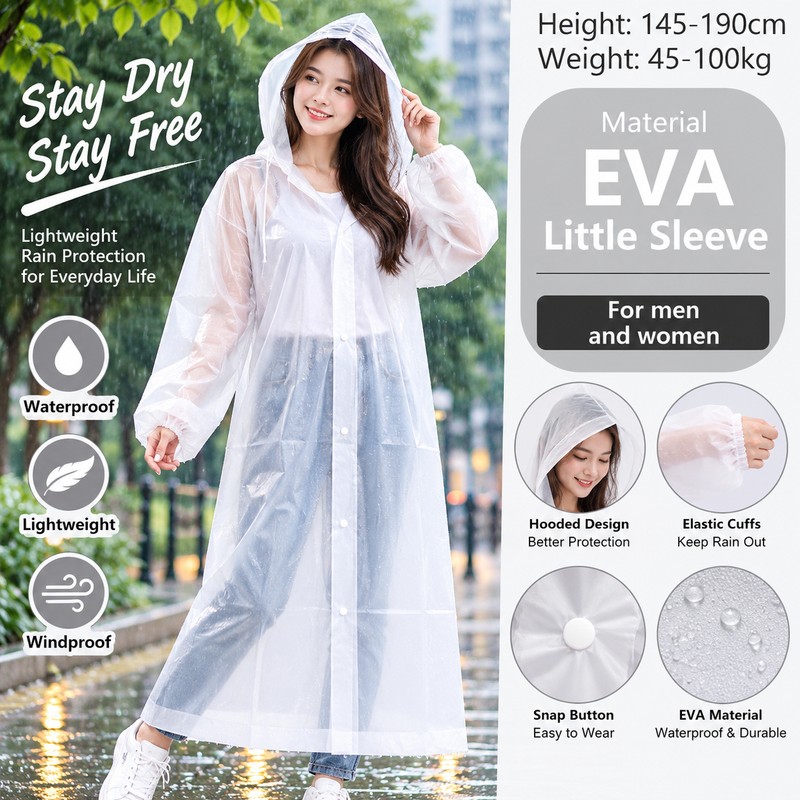 Raincoat Women Men Impermeable Thickened Waterproof Raincoat Tourism Outdoor Hiking