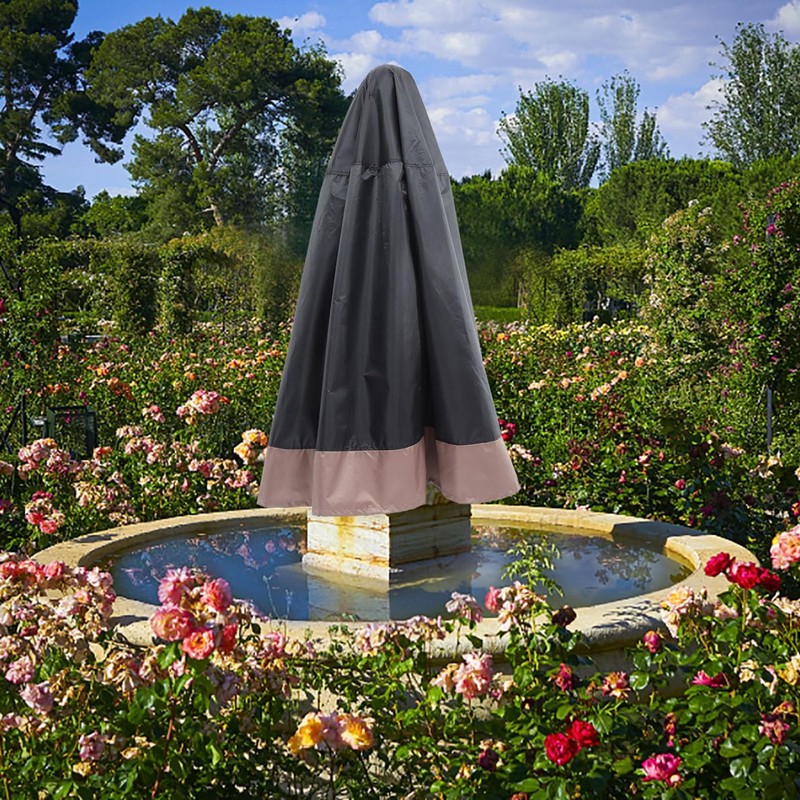 Yardwe Garden Fountain Cover, 420D Polyester, Waterproof, Protection Against Rain,