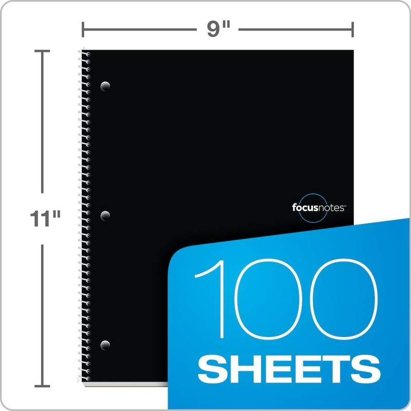 Oxford FocusNotes Note Taking System 1-Subject Notebook, 11 x 9