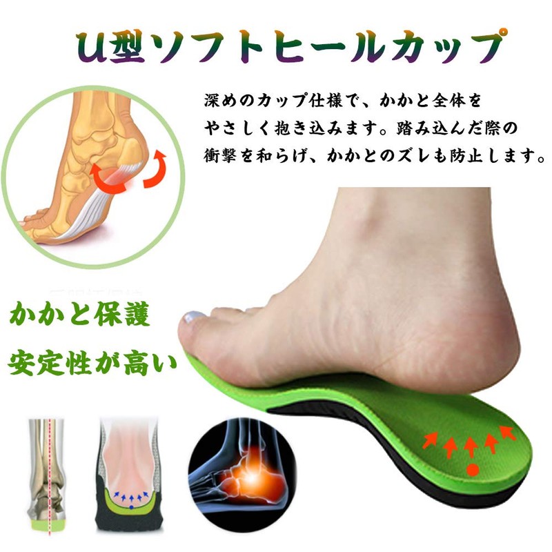 Bhcanae Insole, Arch Support, Shock Absorption, Footbed Cushion, Arch Support,