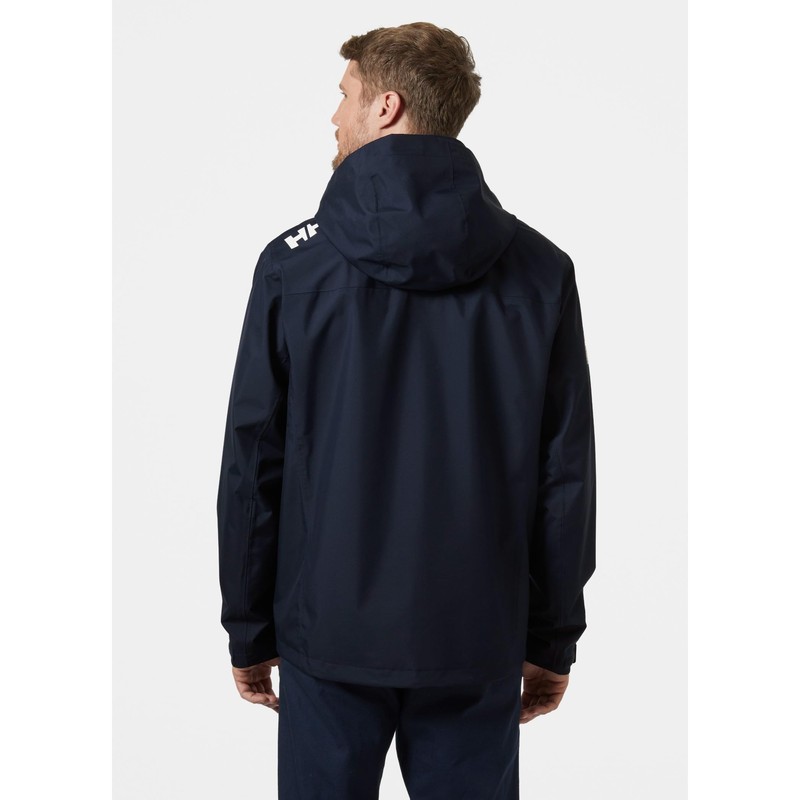Helly-Hansen Men's Crew Hooded Jacket 2.0, 597 Navy, Medium