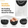 Blackout Weighted Eye Mask for Sleep: Gentle Deep-Pressure 3D Contoured