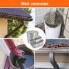 KOVSGQ Gutter Leaf Protection Rain Gutters Leaf Protection Downpipe Filter
