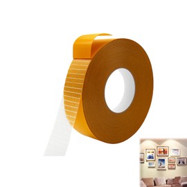 Girihe Hemming Tape, Multipurpose Double Sided Fabric Tape Press-on Stick Fabric Tapes, Heavy Duty Double Sided Tapes for Clothes Carpet Poster Curtain & DIY Crafts (2.5cm*10m)