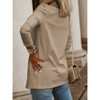 Womens Casual Long Sleeve Knit Blazer - Solid Color Work