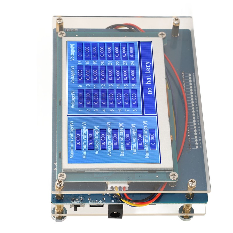 1 to 24 String Battery Voltage Tester Accurate Measurement Smart