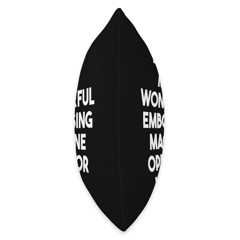 World's Most Wonderful Embossing Machine Operator Helper Throw Pillow