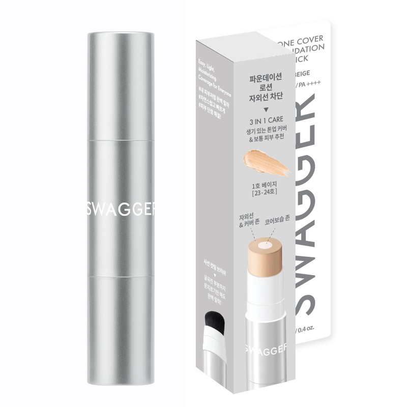 swagger Tone Cover Foundation Stick 12g - 02 Sand Beige