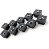 Design61 Threaded Plugs Square Tube Plugs 30 x 30 mm