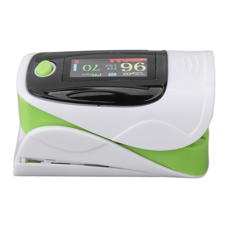 Fingertip Pulse Oximeter Adjustable Automatic Portable OLED Blood Oxygen Saturation