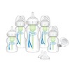 Dr. Brown's Paquete recién nacido cuello ancho Options+ 5-pack