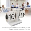 Retro Digital Flip Down Clock Battery Powered Flip Desk Clock