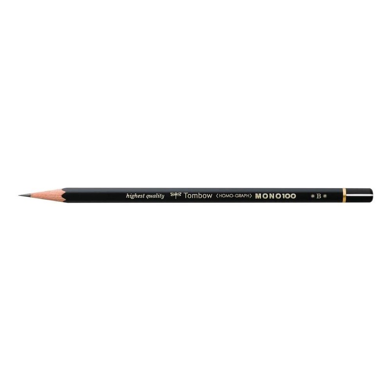 Tombow Set of 3 paper pencils mono 100 héxagonal lead