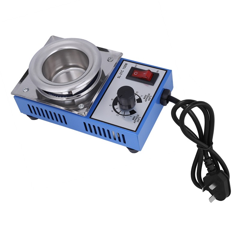 220V 150W Solder Pot Soldering Desoldering Bath 50mm ST-21C 450