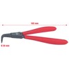 KS Tools 119.2057 Circlip pliers for external circlips, angled, 19-60