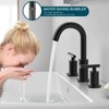 TRUSTMI Bathroom Faucet 3 Hole 2-Handle 8 inch Wide-Spread Bathroom