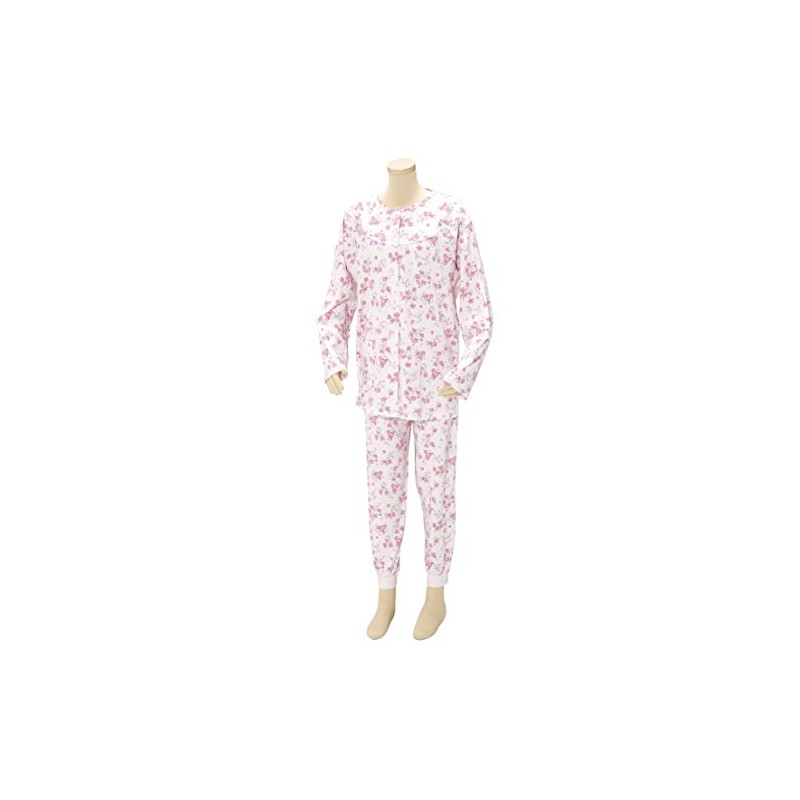 Kowa Seisakusho PA04 Easy Changing Pajamas, Women's, Pink, L