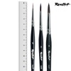 Roubloff Pack of 3 Professional Brush Set in Sizes 1-3-5