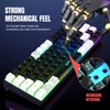 HXSJ V200 Wired K68 RGB Streamer Mini Gaming Keyboard 19-Key