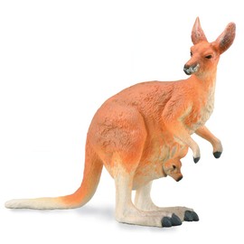 CollectA Red Kangaroo - Female with Joey