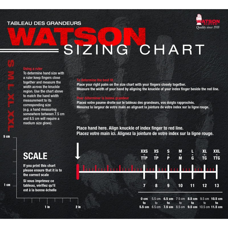 Watson Gloves Stealth Zero Biodegradable Nitrile Work Glove - Sustainable,