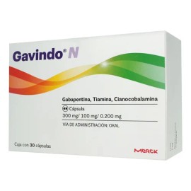 Gavindo N Cápsula 300/100/0,2 Mg, 30 Cápsulas