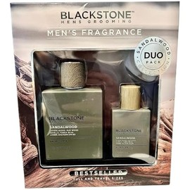 Sandalwood Duo Fragance for Man by Blackstone, 4.4 FL OZ, 130 ml