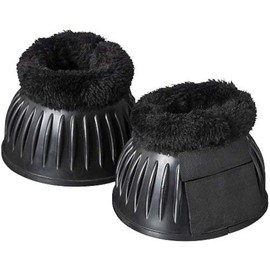 Tough 1 Rubber Bell Boots with Fleece Large