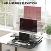 SANODESK 32'' Height Adjustable Standing Desk Converter, Switch Sit to