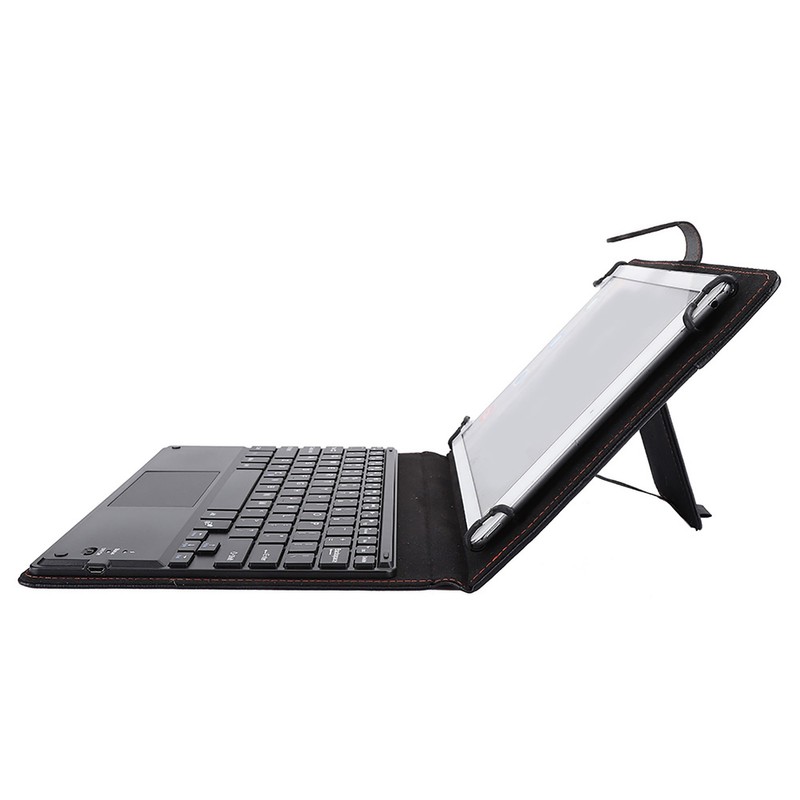 72‑hour Working Bluetooth Touchpad Keyboard with Protective Case for 9‑10.5in