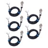 5Pcs Inductive Proximity Sensor Switch NPN 5‑30VDC Magnetic Hall Detector