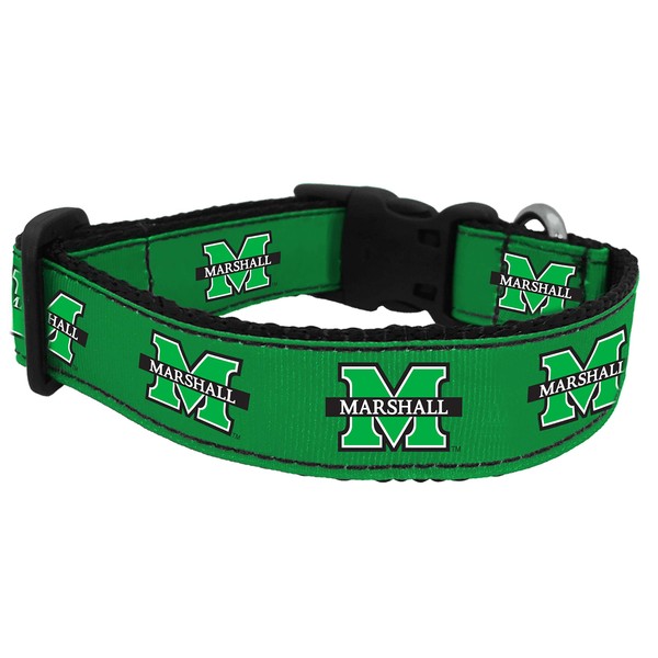 NCAA Marshall Thundering Herd Dog Collar (Team Color, Large)
