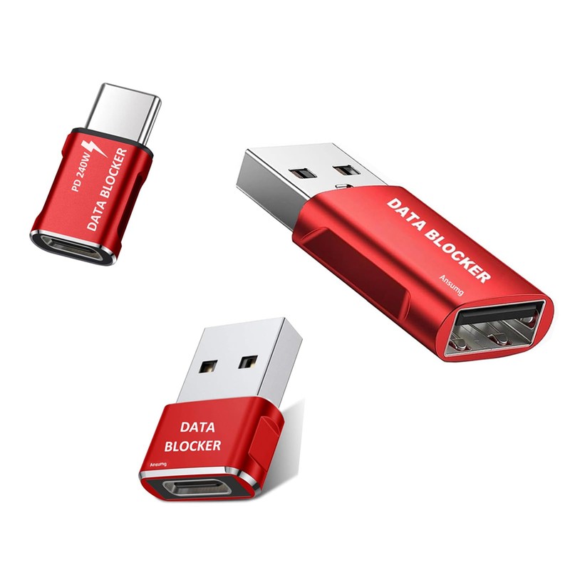 Data Blocker, USB C Data Blocker, Protect Against Juice Jacking,Prevent