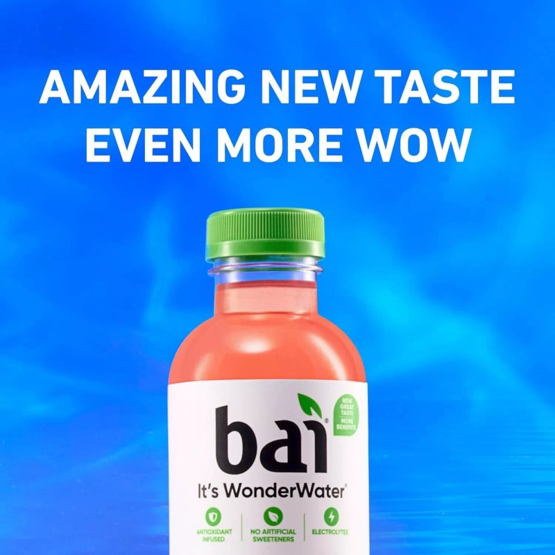 (Pack of 12) Bai Beverage Kula Watermelon Antioxidant Infused Drinks