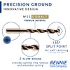 Rennie Tool Company 4-10mm HSS Cobalt Drill Bit Set With