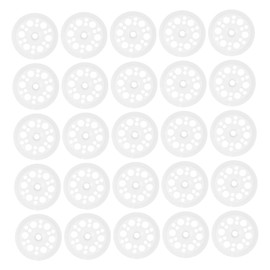 GANAZONO 200pcs Polypropylene Flat Washers for Insulation Board Fixing Reliable Fastening for Screws Load Spreading Washers for Various Applications